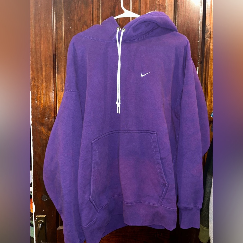 Purple Nike hoodie
